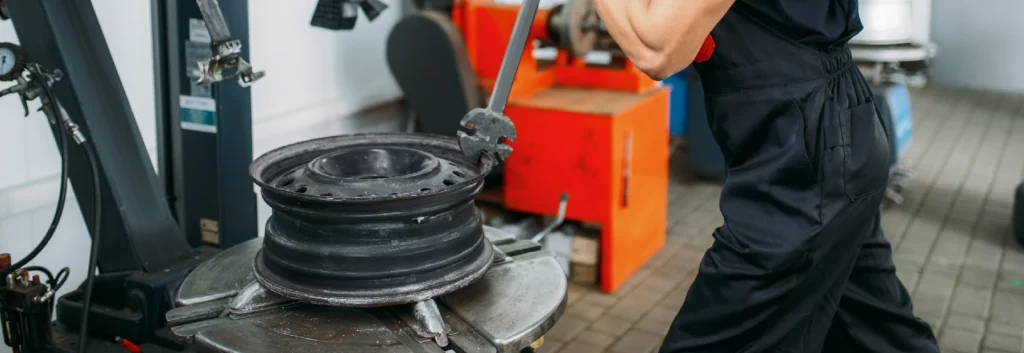 Tire Repair Service in George's Foreign Car Service